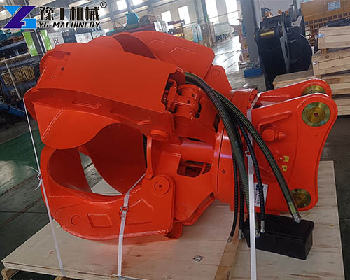 yg excavator orange peel grapple for sale