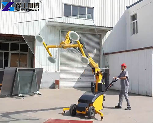 glass handling robot operation