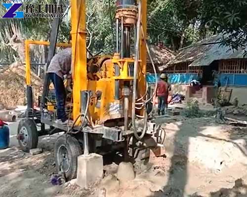 hydraulic core drilling machine operation