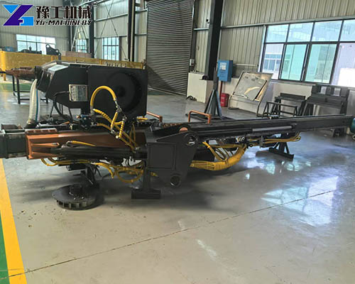 integrated drill and splitting machine