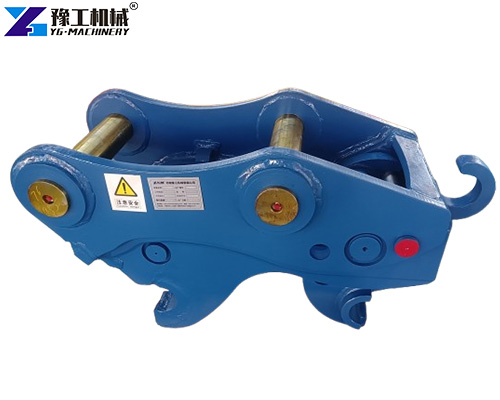 mini digger quick hitch