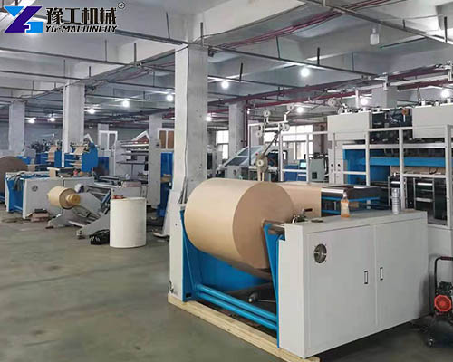 paper bag production machine
