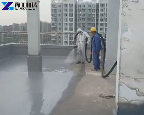 polyurethane foam machine for sale operation