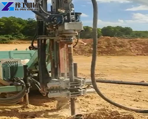 reverse drilling machine operation