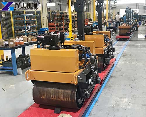 Roller Machine For Roads: Compact Vibratory Compaction Equipment For Narrow Construction Zones roller machine for roads at factory