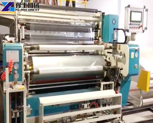 stretch film making machine operation