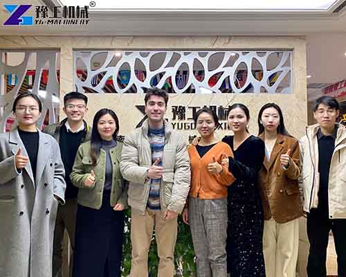 yg machinery customer visiting