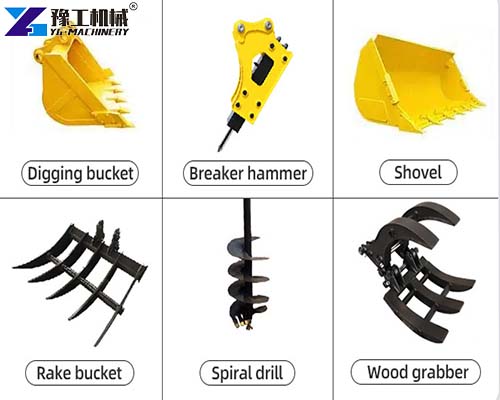 easy replacement of wheeled backhoe loader