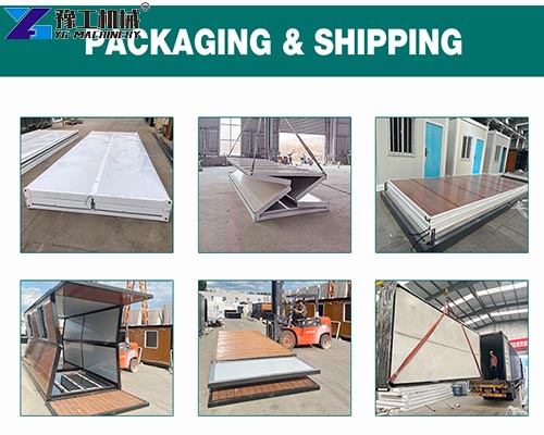 folding container house shipping