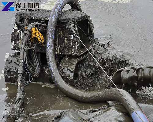 sand dredging machine operation