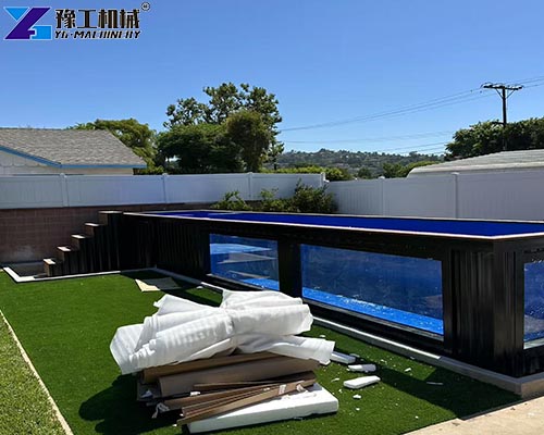 20ft container swimming pool feedback