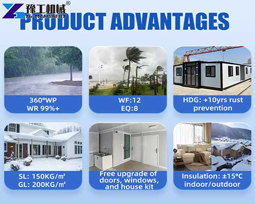 30ft fabricated container house advantages