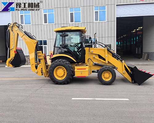 small backhoe loader